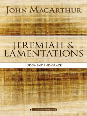 cover image of Jeremiah and Lamentations